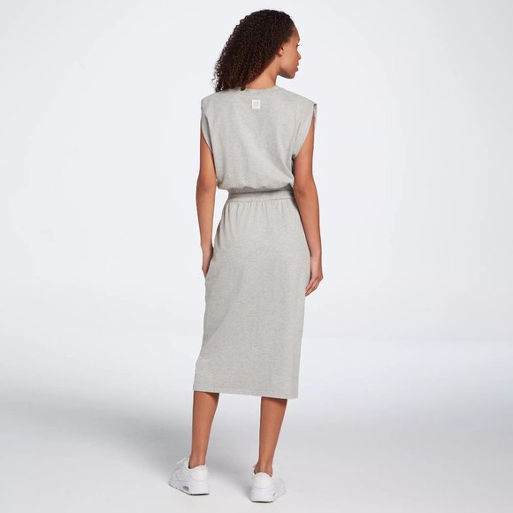 NWT CALIA Women's Extended Shoulder Midi Dress - Picture 3 of 4